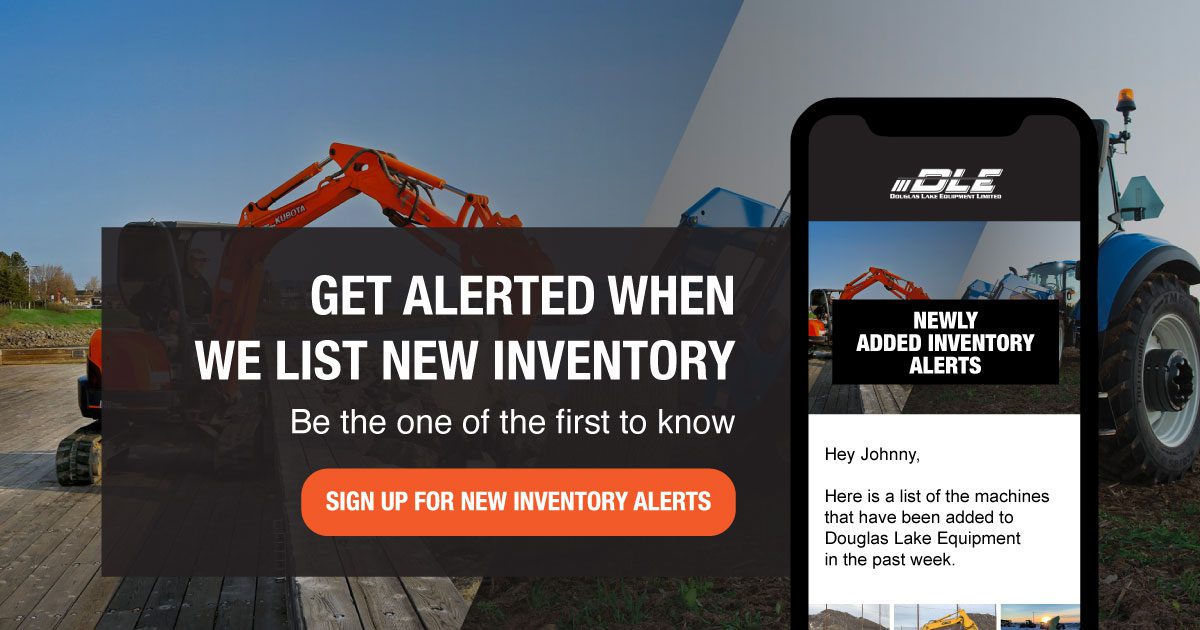 DLE Inventory Alerts - Douglas Lake Equipment & Avenue Machinery