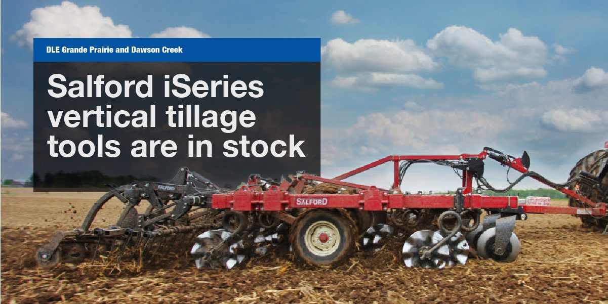 GP DC – Salford iSeries Tillage are in-stock